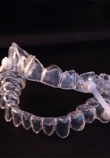 An oral appliance that prevents sleep apnea 